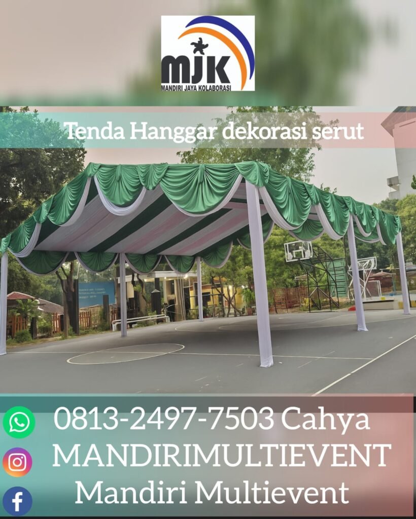 Disewakan Aneka Jenis Tenda Terlengkap Jabodetabek