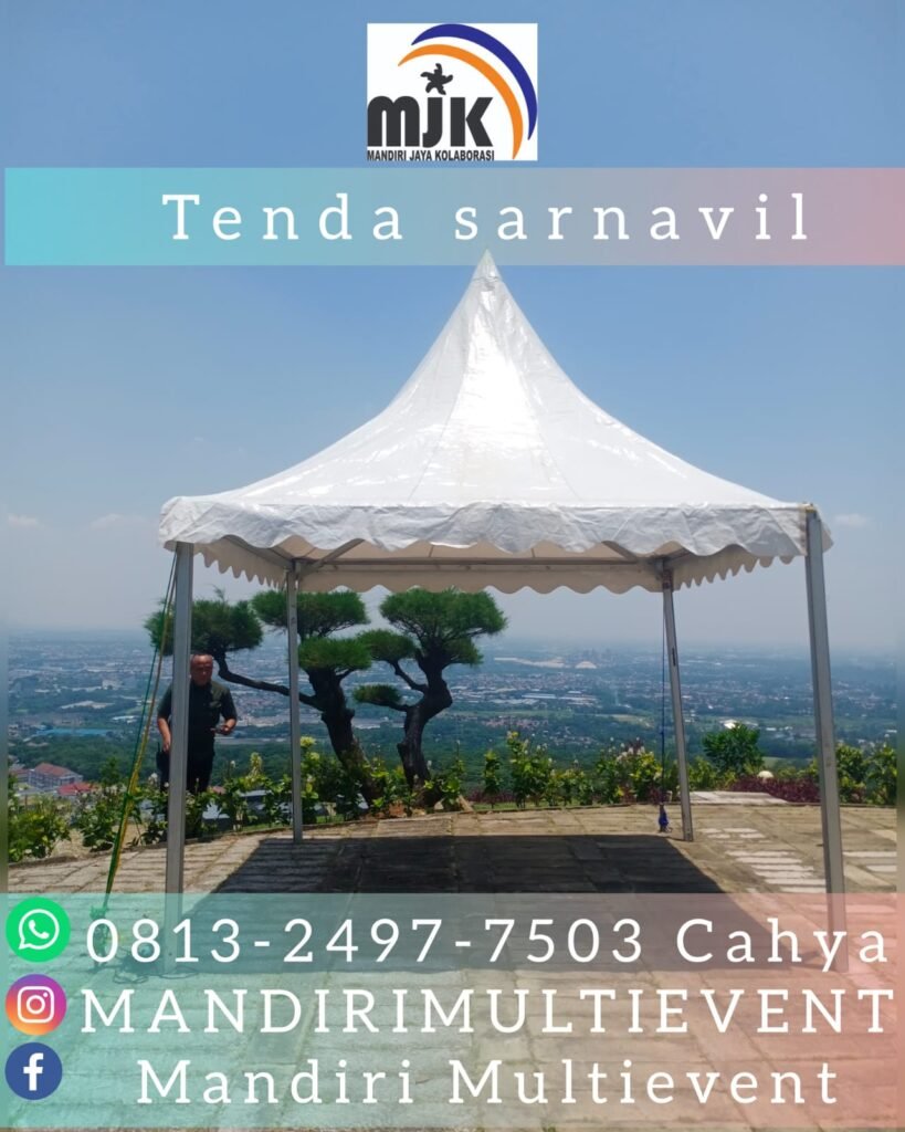 Disewakan Aneka Jenis Tenda Terlengkap Jabodetabek