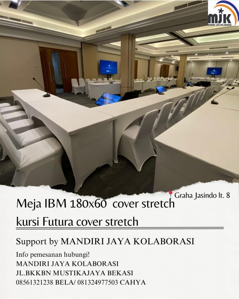 Sewa Meja IBM 180X60 Jakarta Pusat