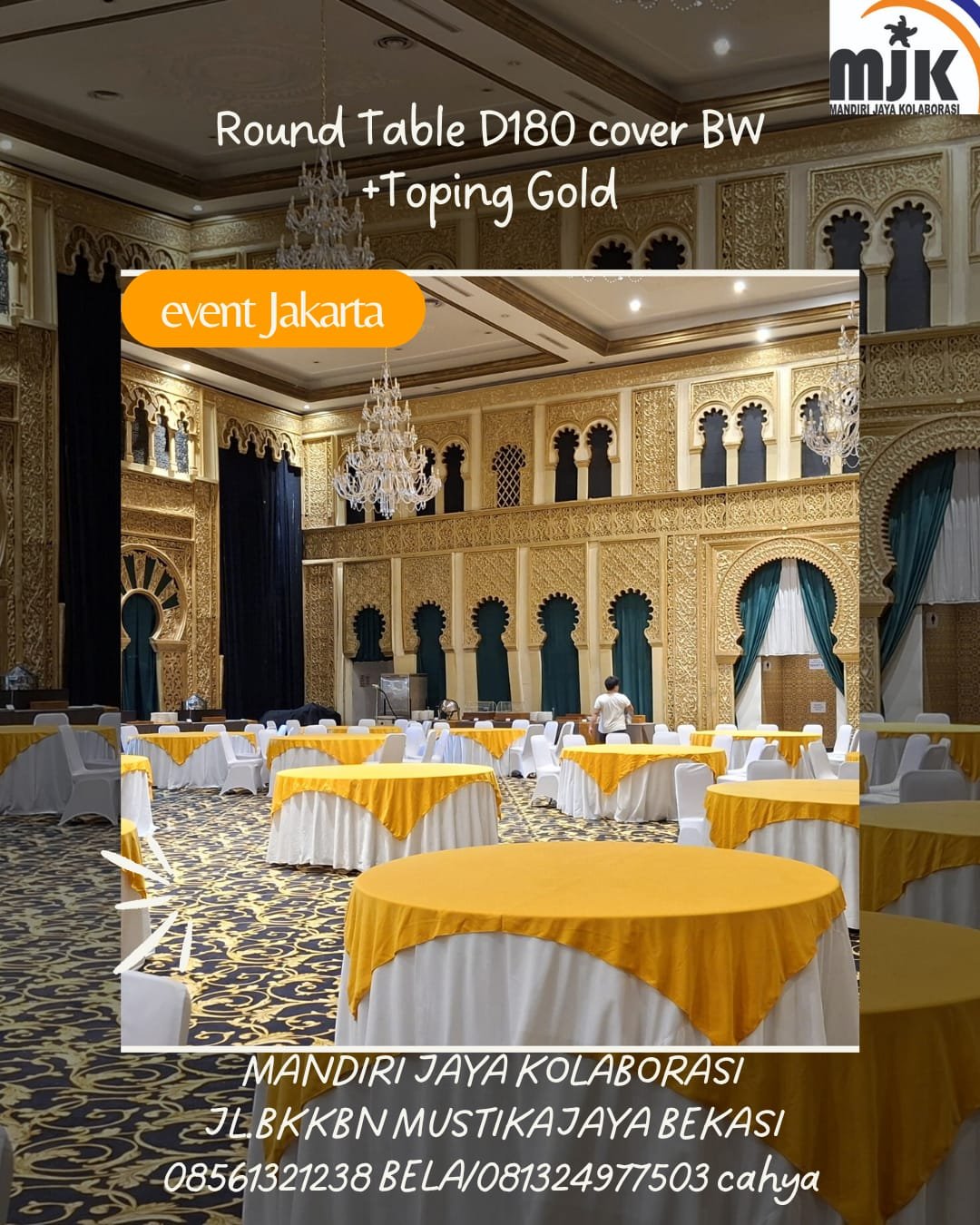 Sewa Meja-Kursi Event Mewah Jakarta