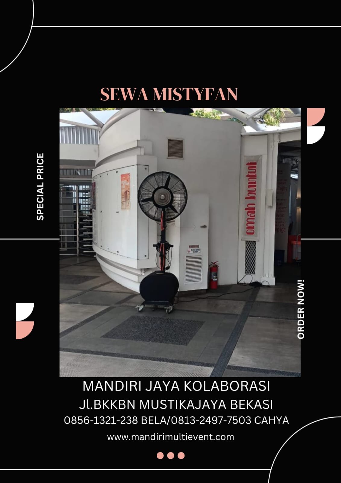 Sewa Mistyfan Berkualitas Jakarta