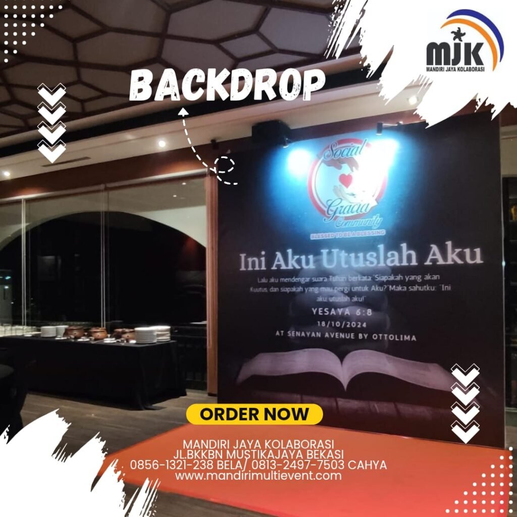Sewa Backdrop Elegan Jakarta