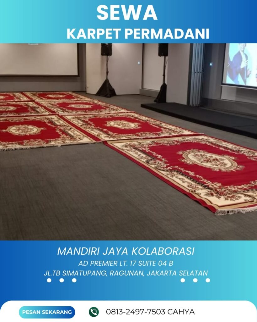 Sewa Karpet Permadani Jabodetabek