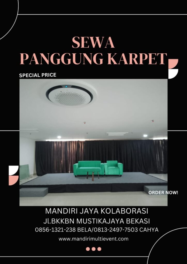 Sewa Panggung Karpet Jabodetabek
