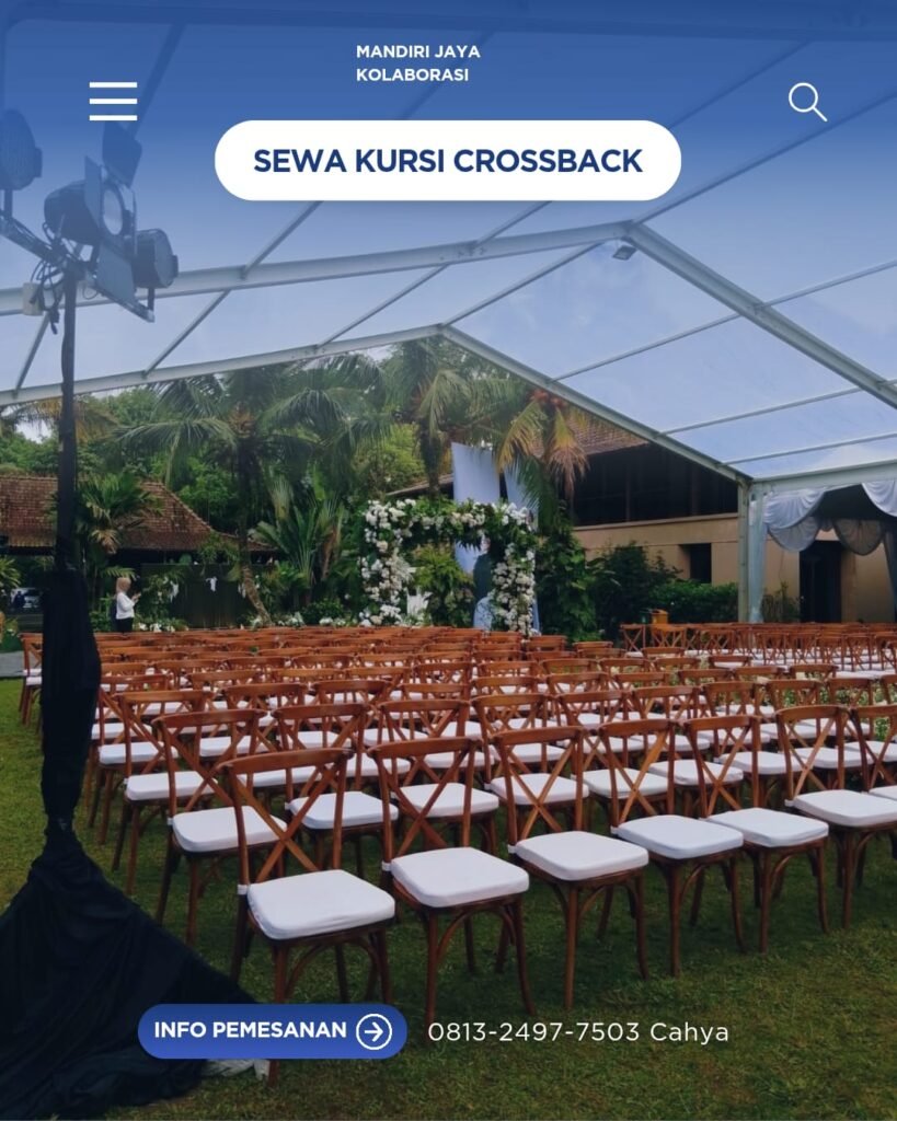 PUSAT SEWA KURSI CROSSBACK JABODETABEK