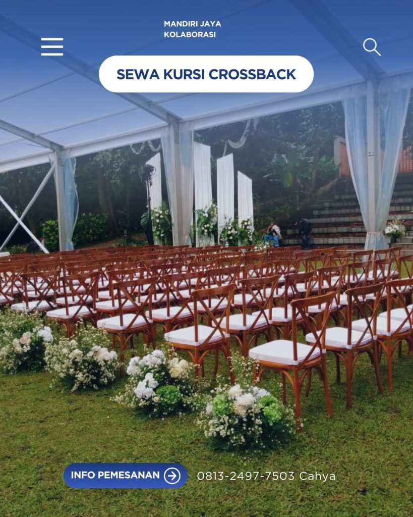 PUSAT SEWA KURSI CROSSBACK JABODETABEK