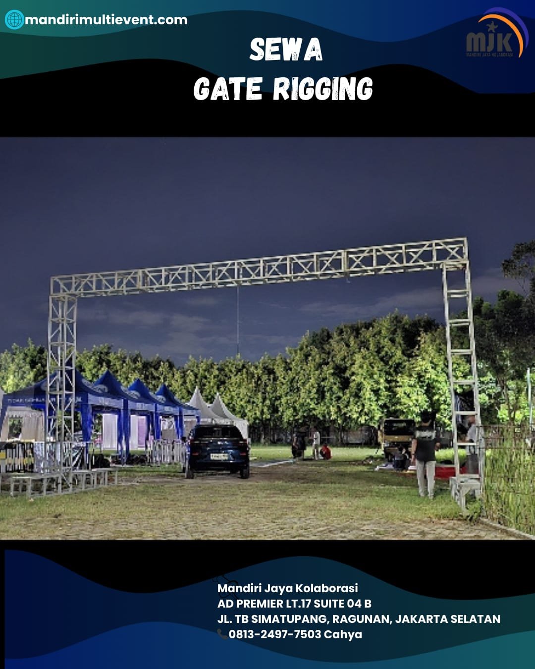 SEWA GATE RIGGING AREA JAKARTA SELATAN