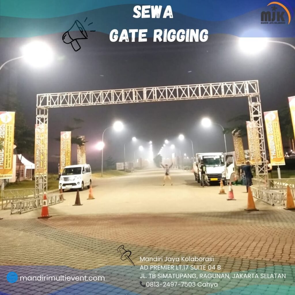 SEWA GATE RIGGING AREA JAKARTA SELATAN