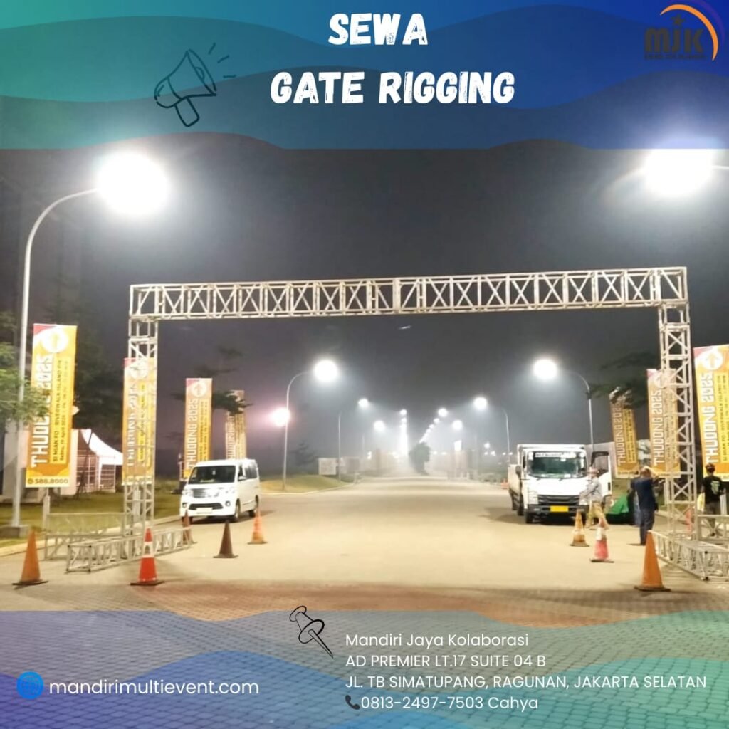 SEWA GATE RIGGING AREA JAKARTA SELATAN