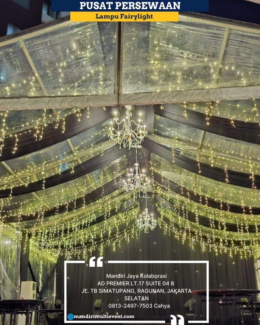 Sewa Lampu Fairylight Jakarta Selatan