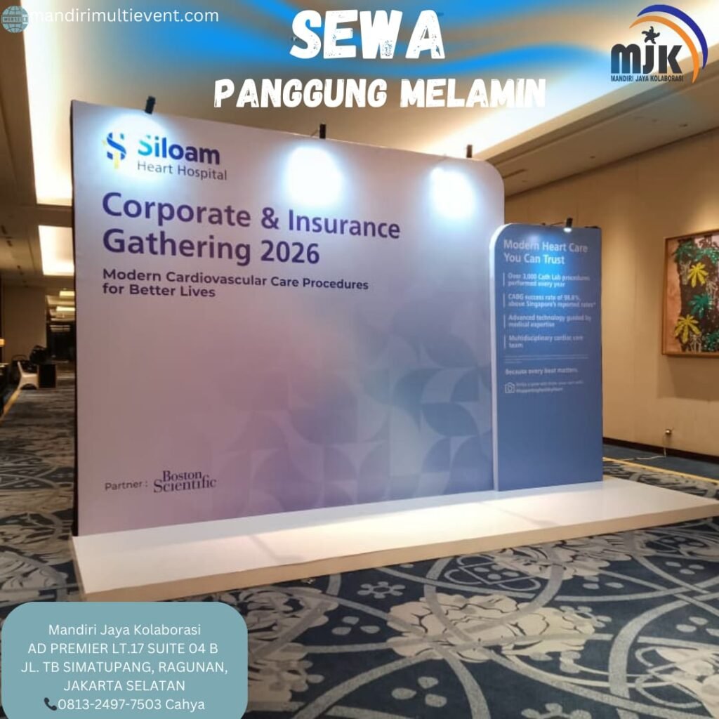 SEWA PANGGUNG MELAMIN AREA JAKARTA