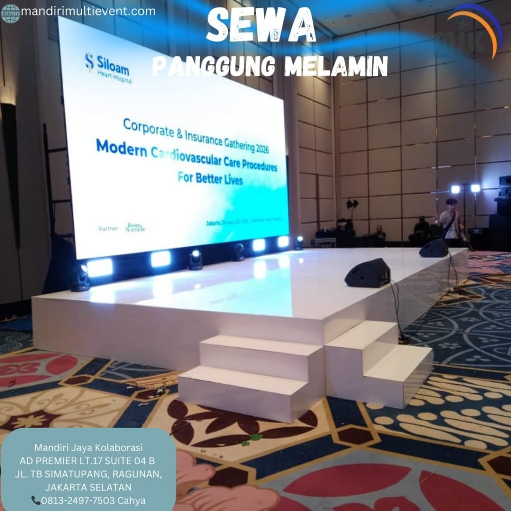 SEWA PANGGUNG MELAMIN AREA JAKARTA