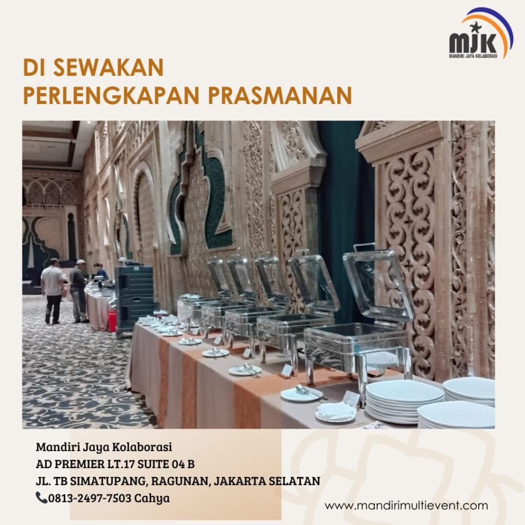SEWA PERLENGKAPAN PRASMANAN
