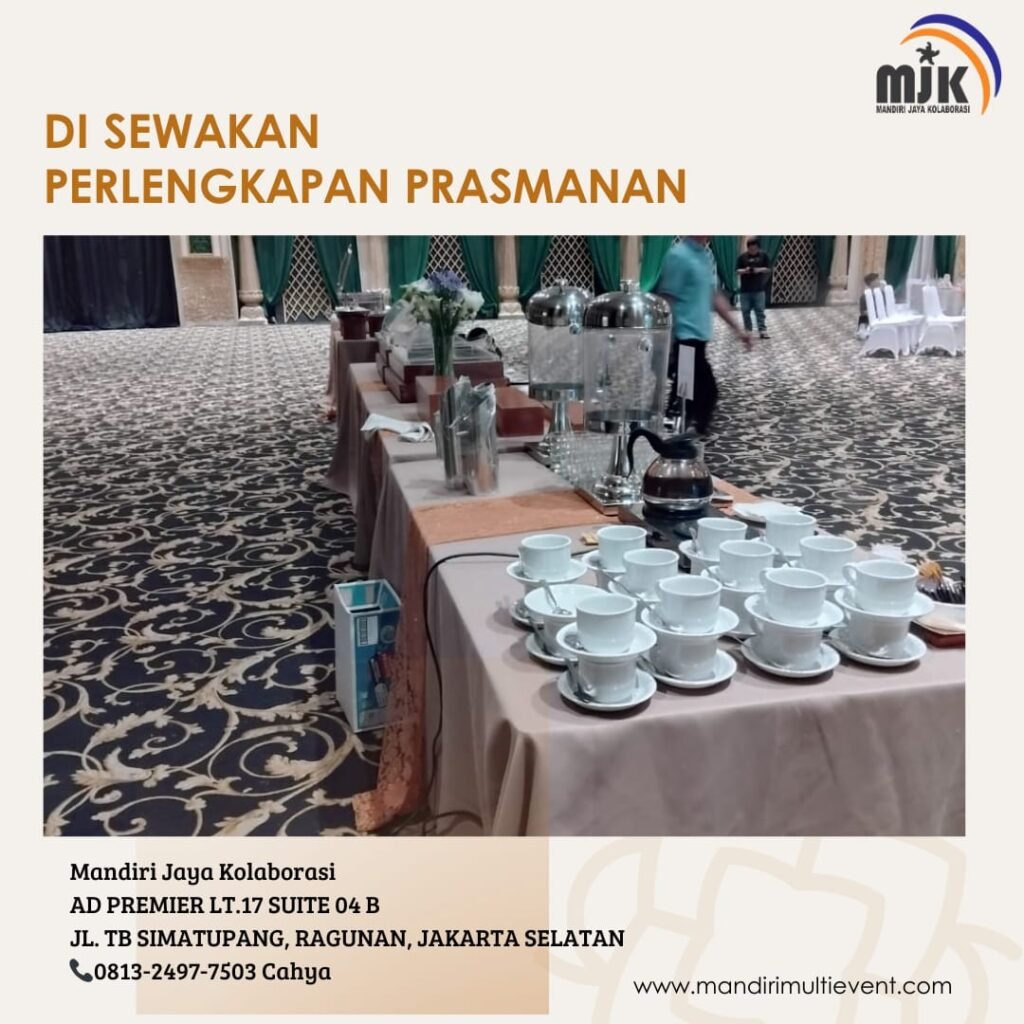SEWA PERLENGKAPAN PRASMANAN