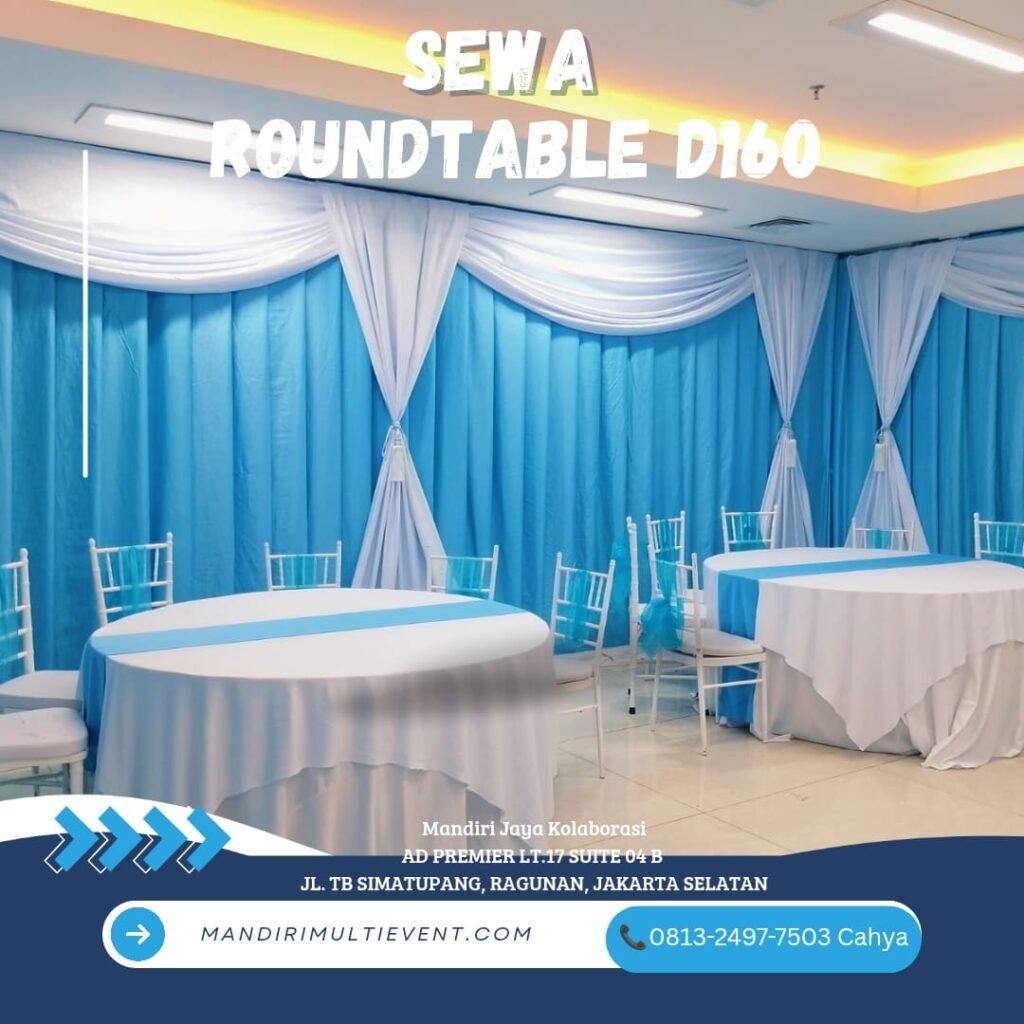 SEWA ROUNDTABLE D160 AREA JAKARTA