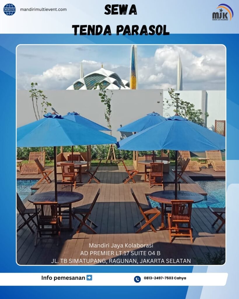 SEWA TENDA PARASOL AREA JAKARTA SELATAN
