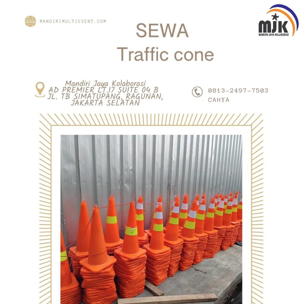 SEWA TRAFFIC CONE AREA JABODETABEK