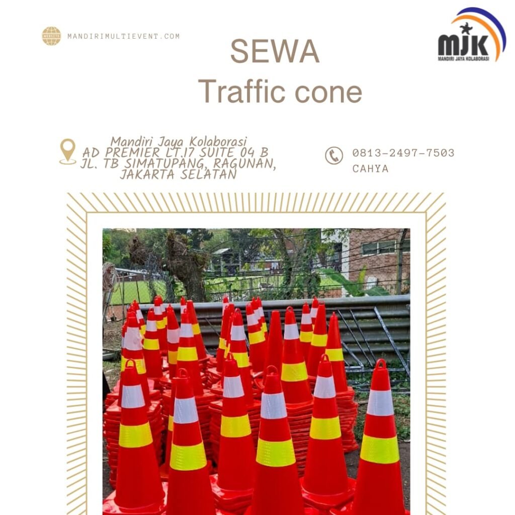 SEWA TRAFFIC CONE AREA JABODETABEK