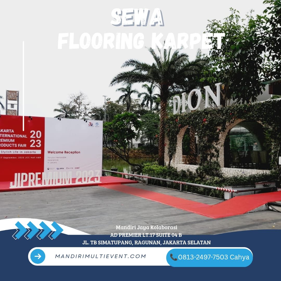 Sewa Flooring Karpet Jakarta Selatan