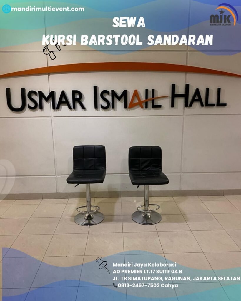 Sewa Kursi Barstool Sandaran Jakarta