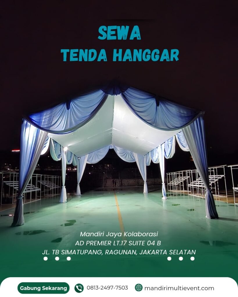 Sewa Tenda Hanggar Plafon Jakarta BaratSewa Tenda Hanggar Plafon Jakarta Barat