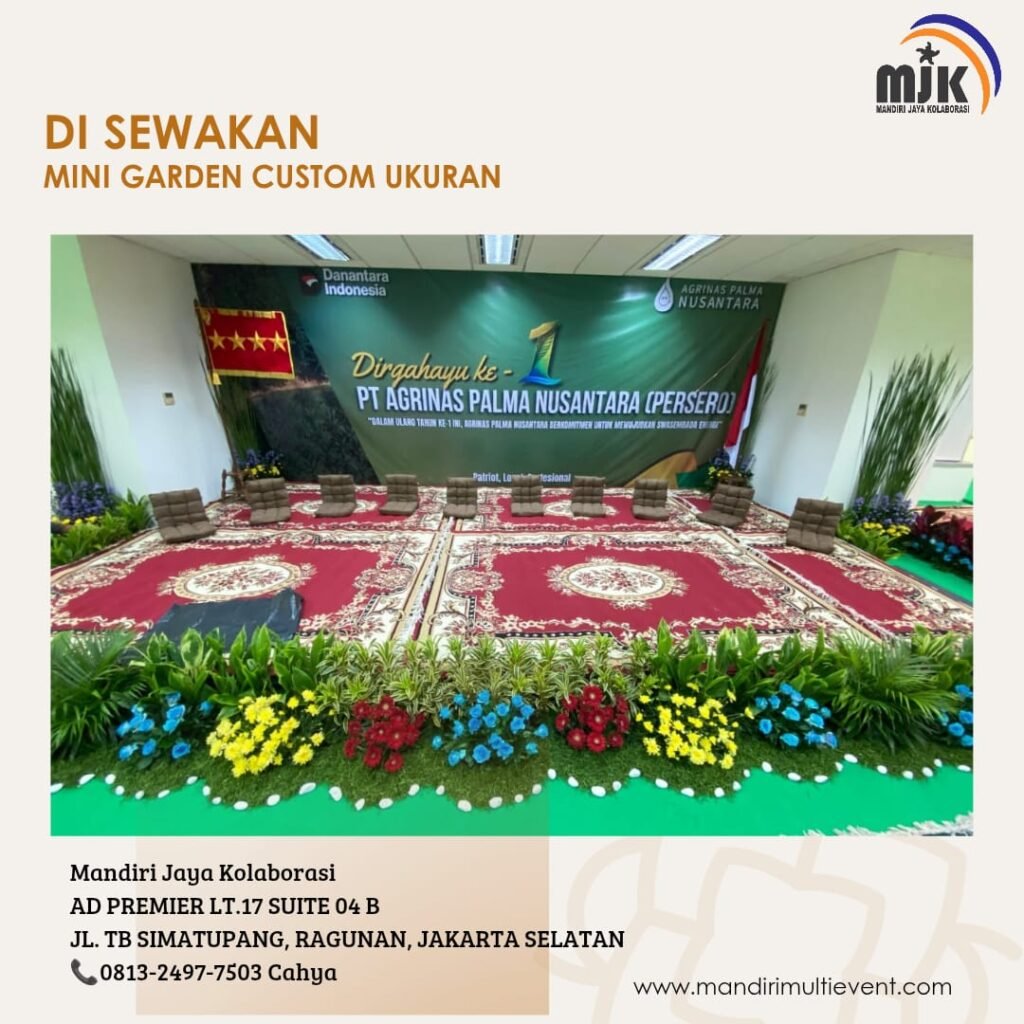 TEMPAT PERSEWAAN MINI GARDEN JAKARTA