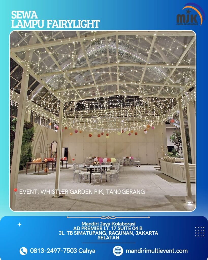 SEWA LAMPU FAIRYLIGHT JAKARTA SELATAN