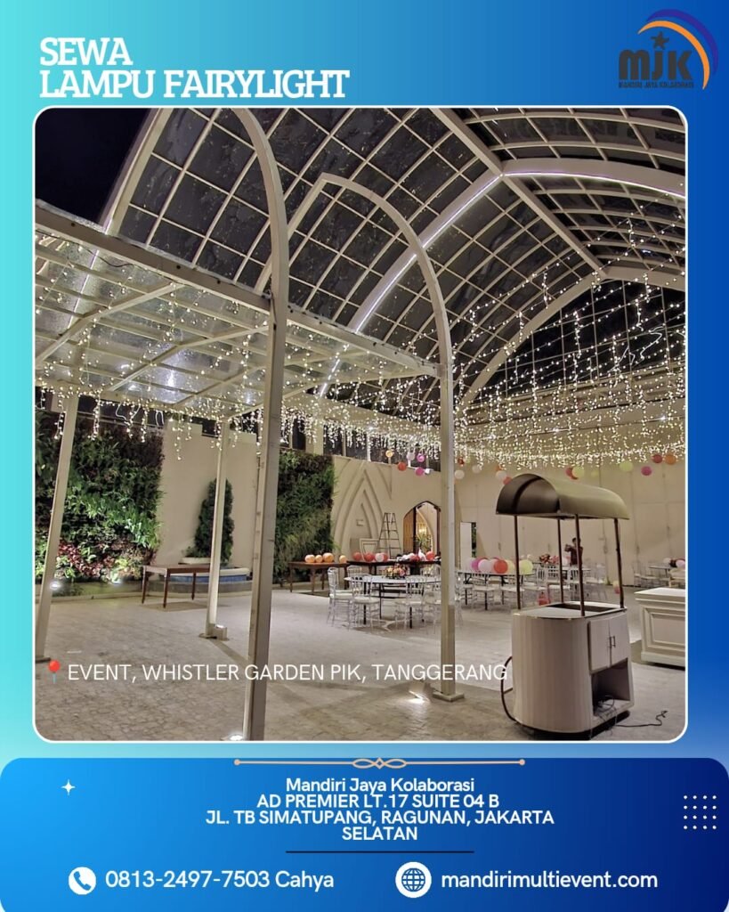 SEWA LAMPU FAIRYLIGHT JAKARTA SELATAN