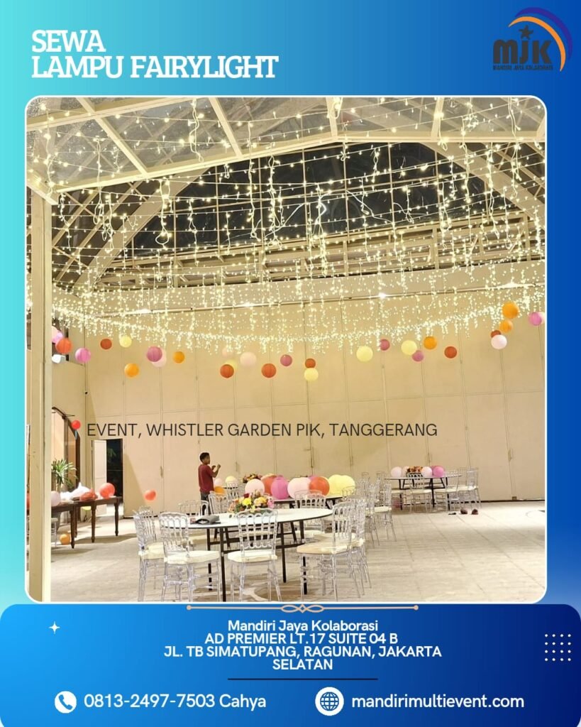 SEWA LAMPU FAIRYLIGHT JAKARTA SELATAN