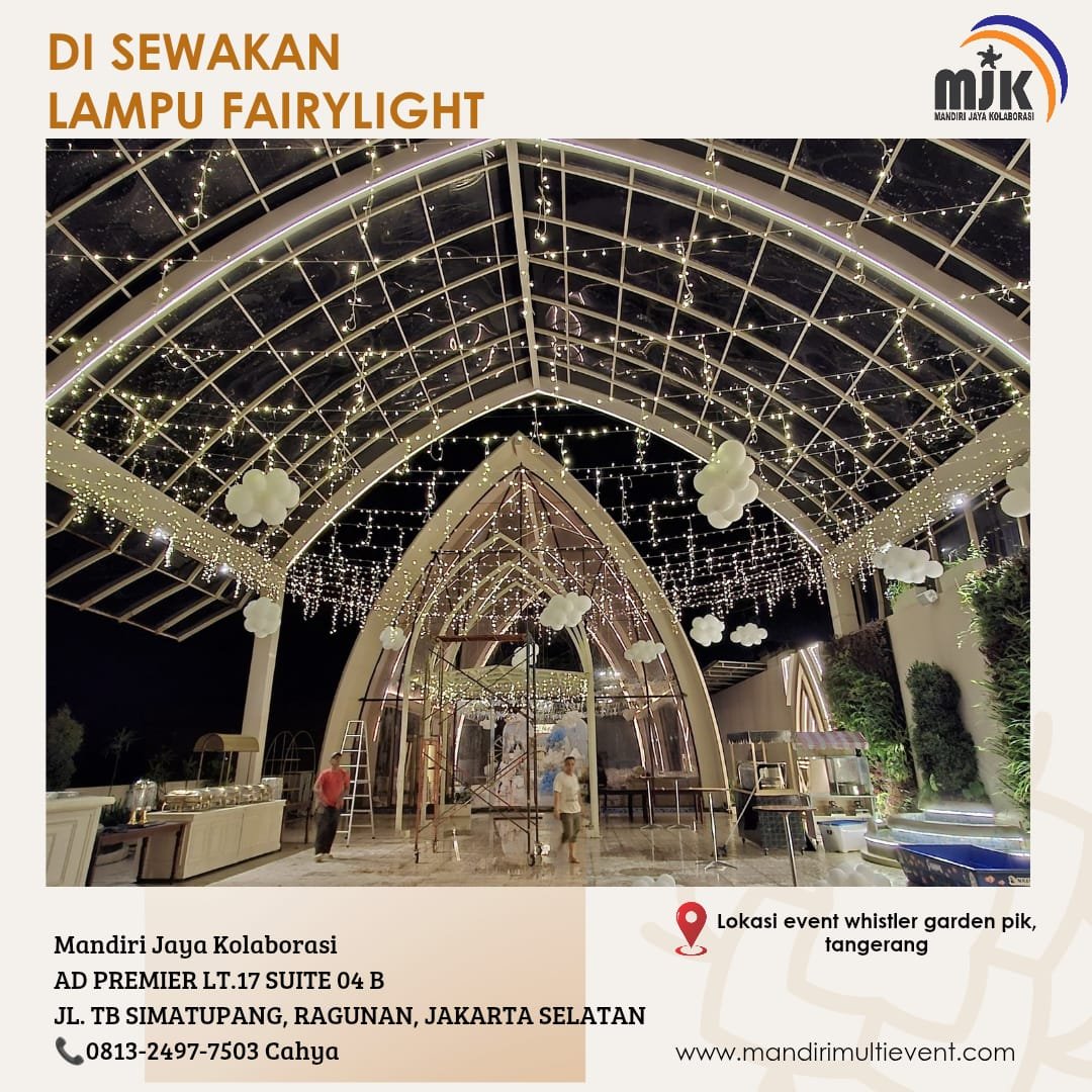 SEWA LAMPU FAIRYLIGHT JAKARTA