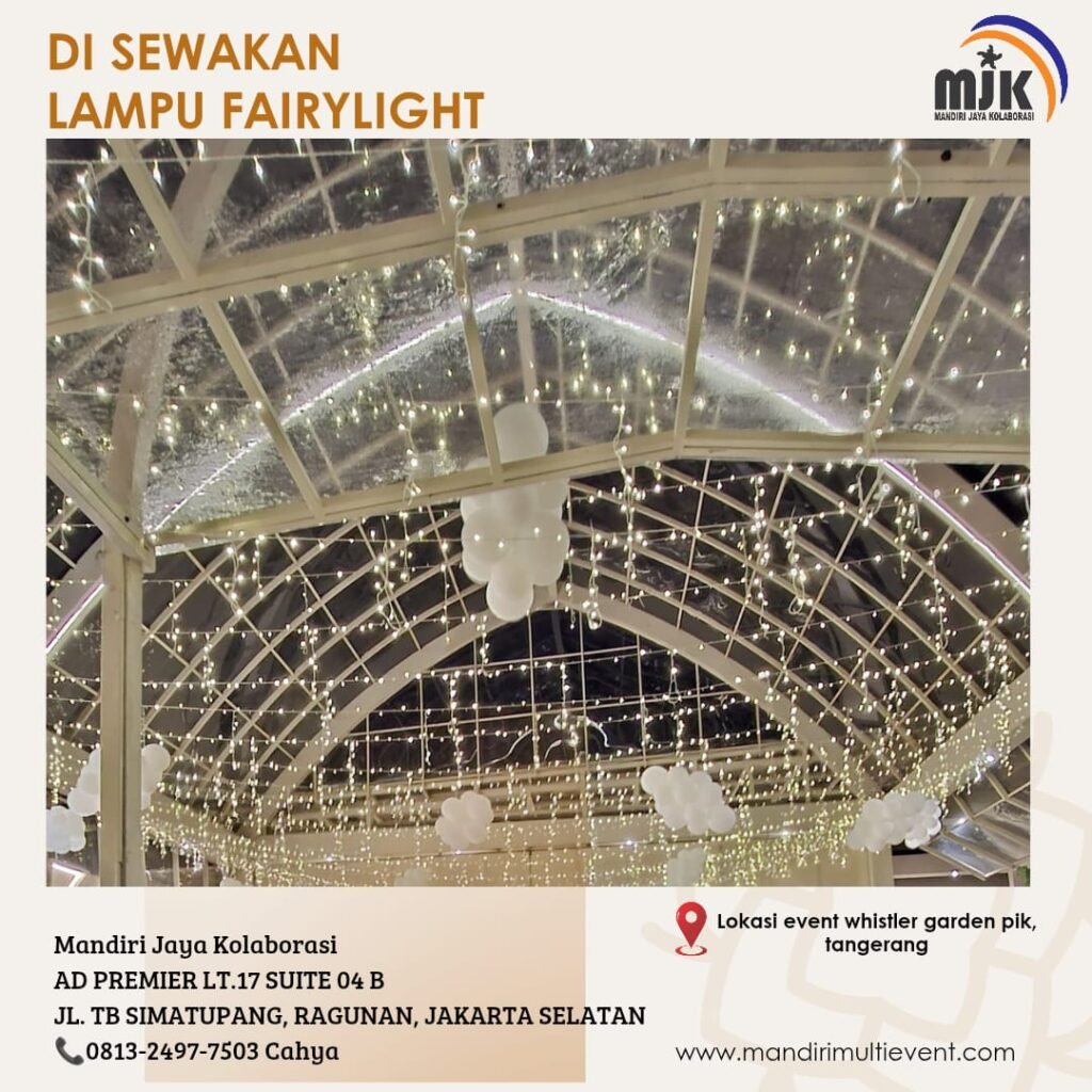 SEWA LAMPU FAIRYLIGHT JAKARTA