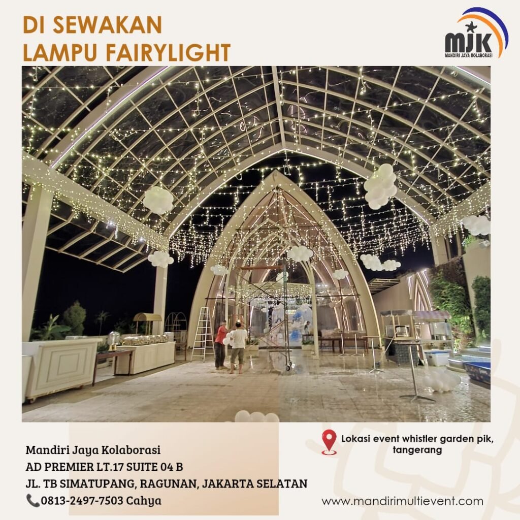 SEWA LAMPU FAIRYLIGHT JAKARTA