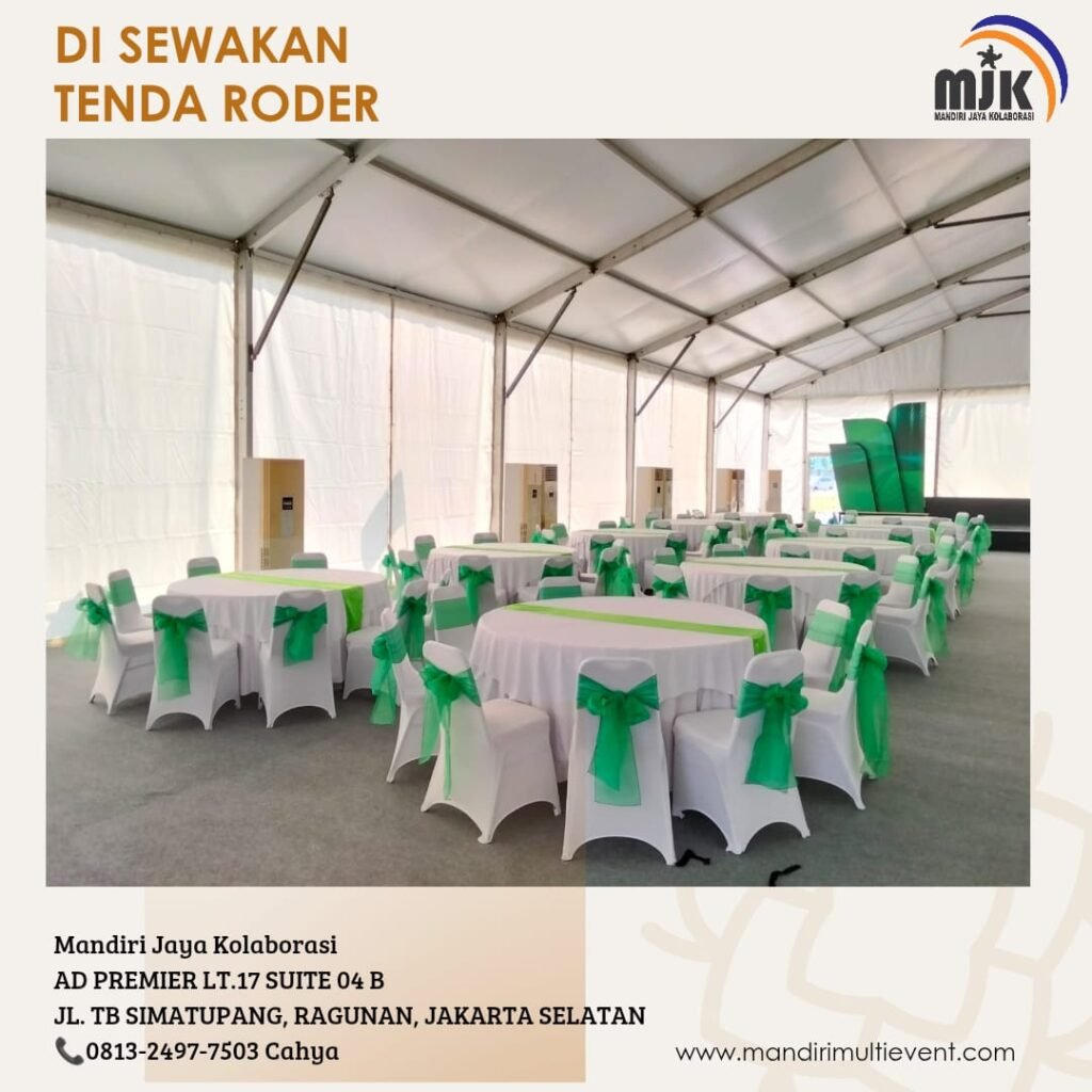 SEWA TENDA RODER JAKARTA SELATAN
