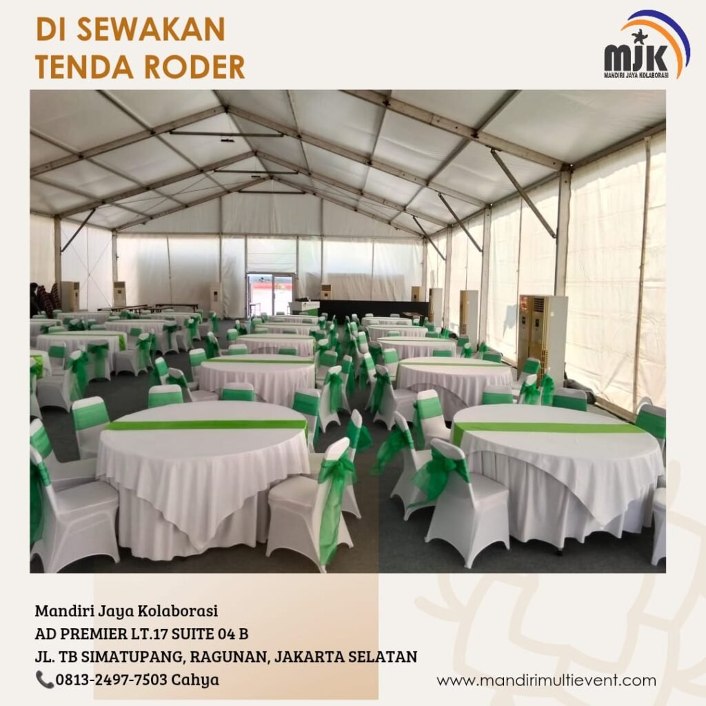 SEWA TENDA RODER JAKARTA SELATAN