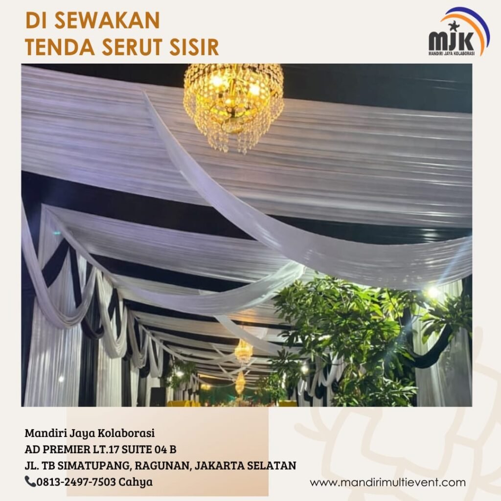 SEWA TENDA SERUT SISIR JAKARTA