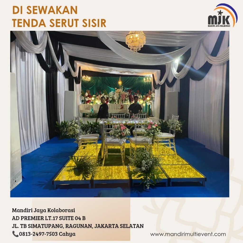 SEWA TENDA SERUT SISIR JAKARTA