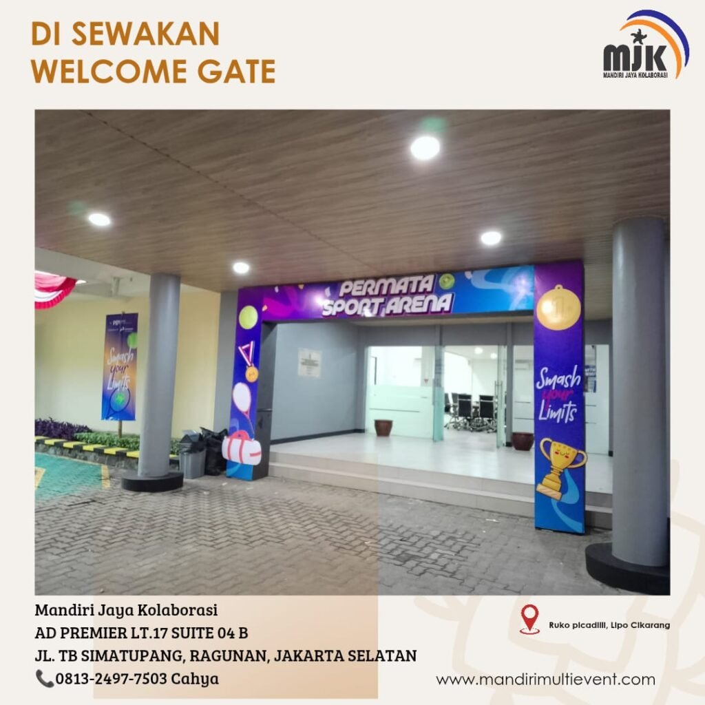 SEWA WELCOME GATE JABODETABEK