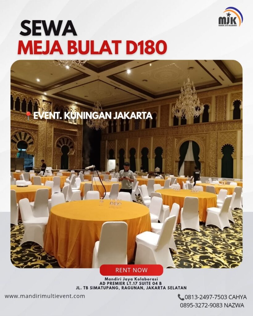 SEWA MEJA BUKAT D180 JAKARTA