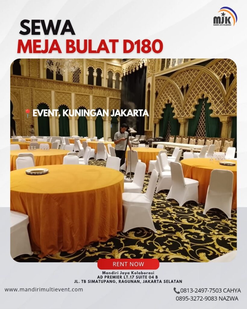 SEWA MEJA BUKAT D180 JAKARTA