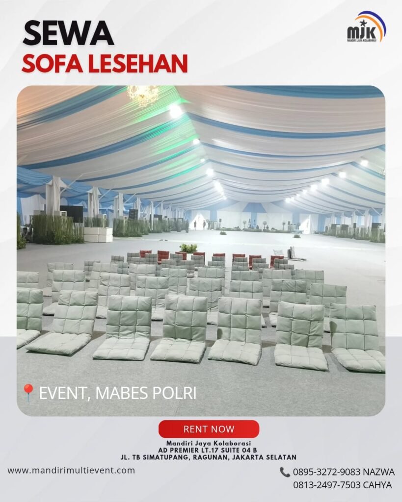 SEWA SOFA LESEHAN JAKARTA SELATAN