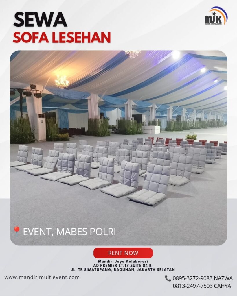 SEWA SOFA LESEHAN JAKARTA SELATAN
