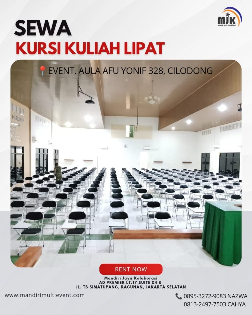 SEWA KURSI KULIAH LIPAT JABODETABEK