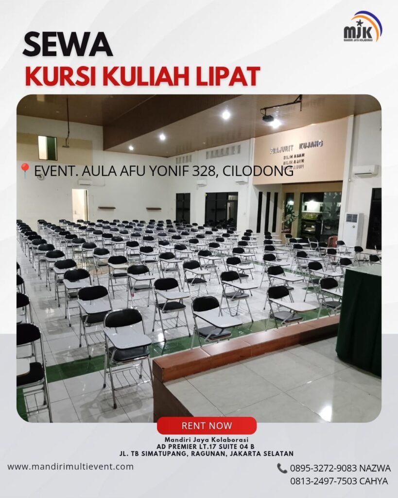 SEWA KURSI KULIAH LIPAT JABODETABEK