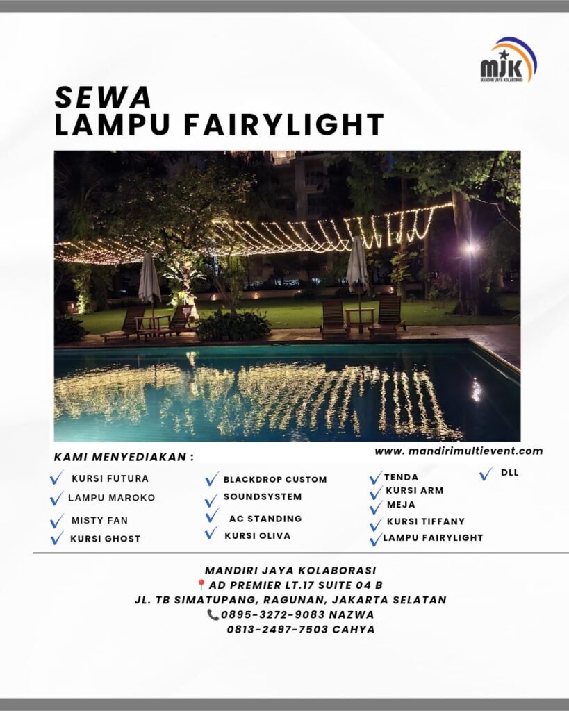 SEWA LAMPU FAIRYLIGHT JAKARTA TIMUR