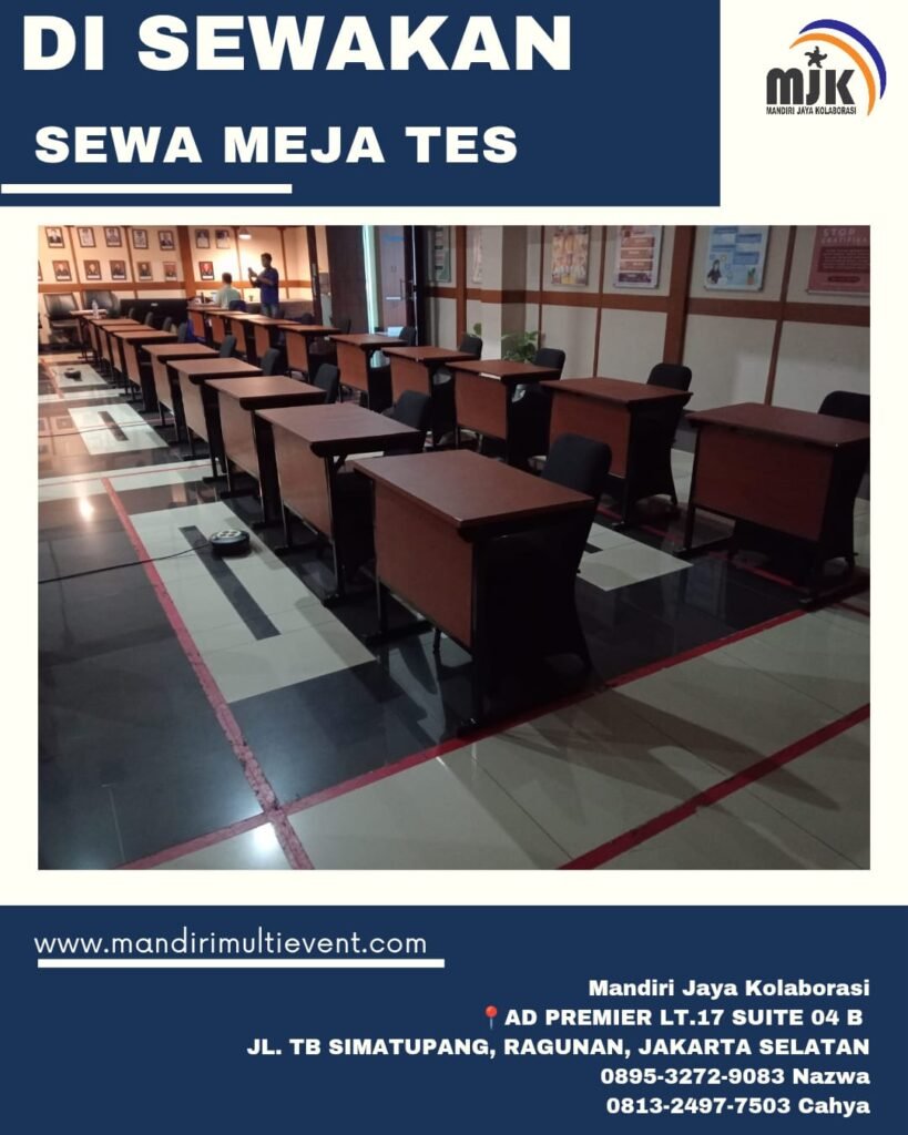 SEWA MEJA TES JAKARTA SELATAN