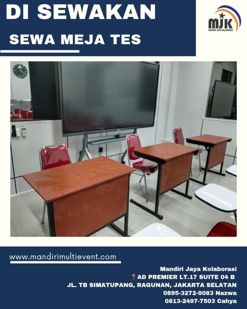 SEWA MEJA TES JAKARTA SELATAN