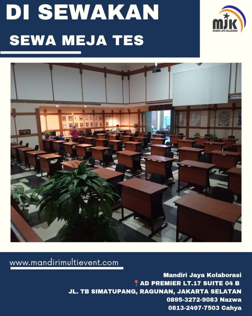 SEWA MEJA TES JAKARTA SELATAN