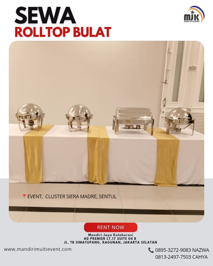 SEWA ROLLTOP BULAT JAKARTA TIMUR