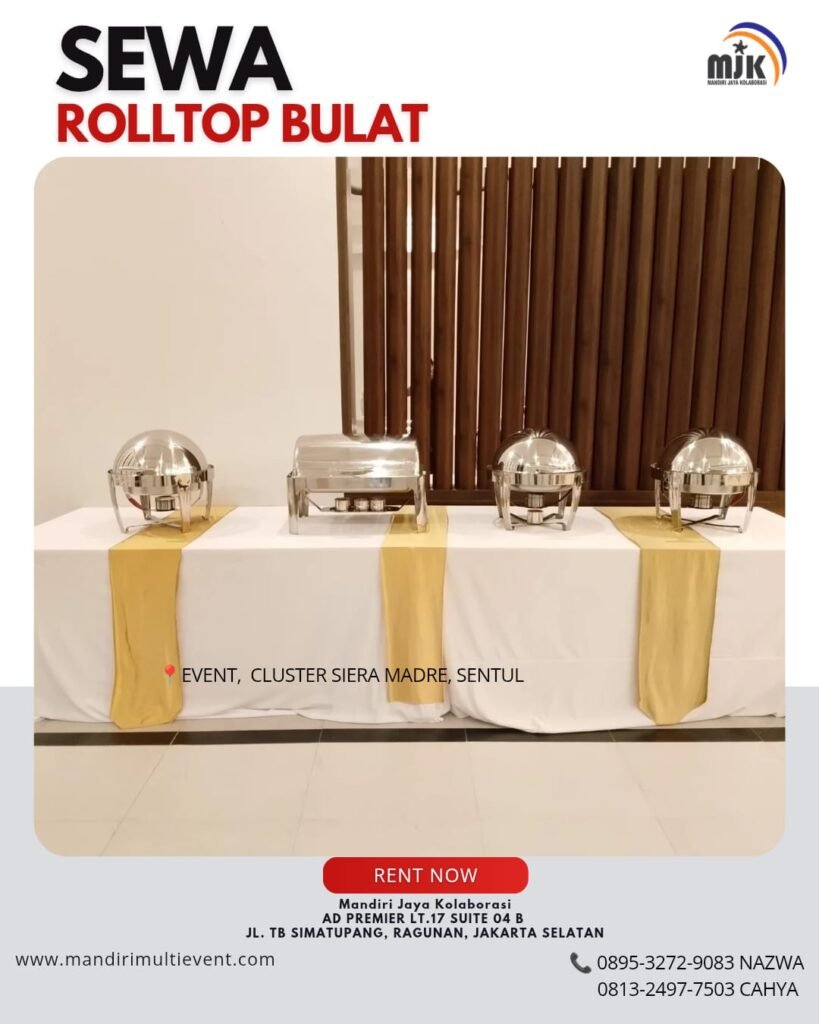 SEWA ROLLTOP BULAT JAKARTA TIMUR
