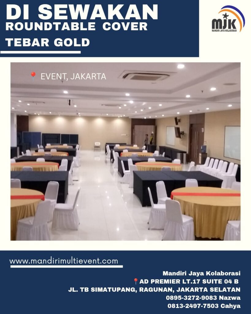SEWA ROUNDTABLE COVER TEBAR JAKARTA 